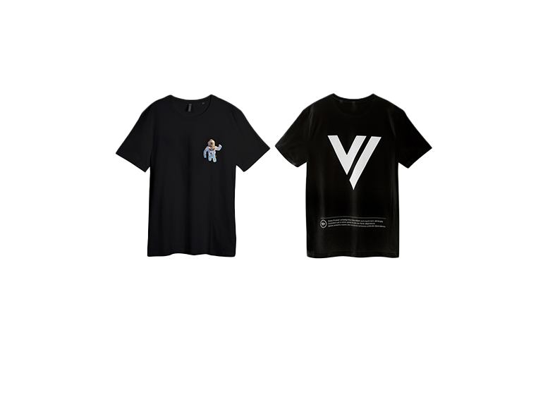black t shirt xl