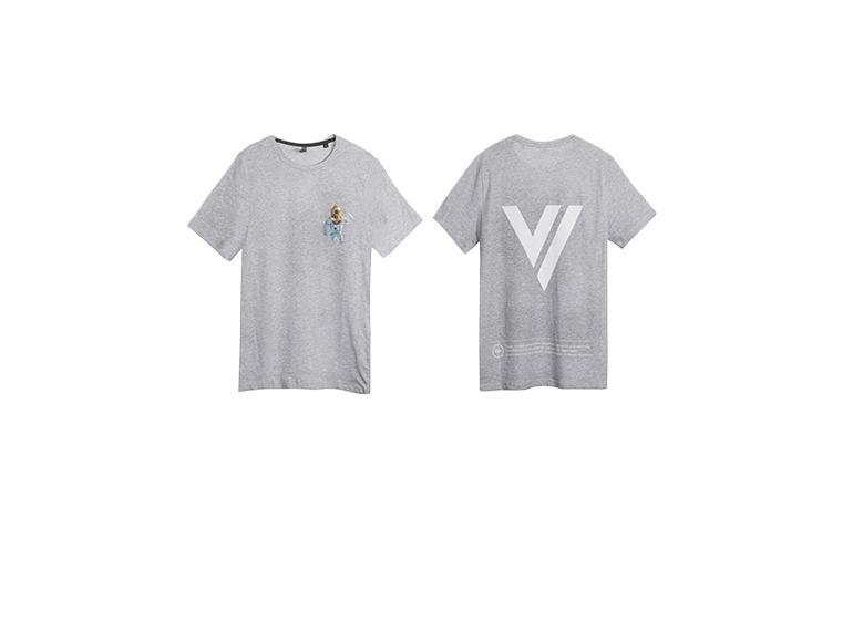 grey t shirt m
